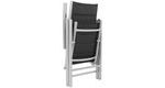 Zahradní set Ibiza s 8 židlemi a stolem 185 cm, šedý