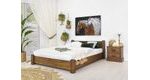 Borovicová postel Ziemowit 140 x 200 cm
