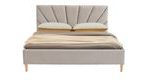 Čalouněná postel Sandy 3 180 x 200 cm s matrací a roštem