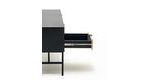 TV stolek Murano 1, dub artisan/černý