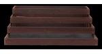Patrový dřevěný záhon 120x120 cm, impregnovaný