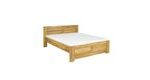 Dubová postel LK212 200 x 200 cm