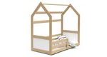 Dětská postel ve tvaru domečku Miki 80x160 cm + rošt