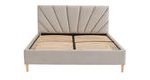 Čalouněná postel Sandy 3 160 x 200 cm s matrací a roštem