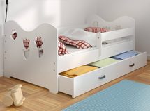 Dětská postel Micky 2 80x160 cm + rošt