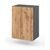 Koupelnová skříňka Stivio 40 cm - šedá matná/dub wotan