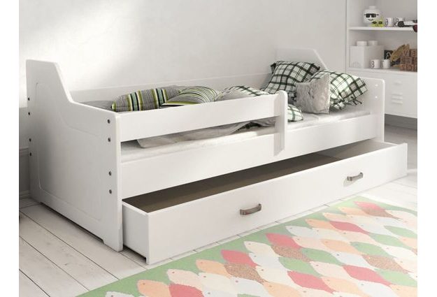 Dětská postel s šuplíkem Micky 4 80x160 cm + rošt ZDARMA