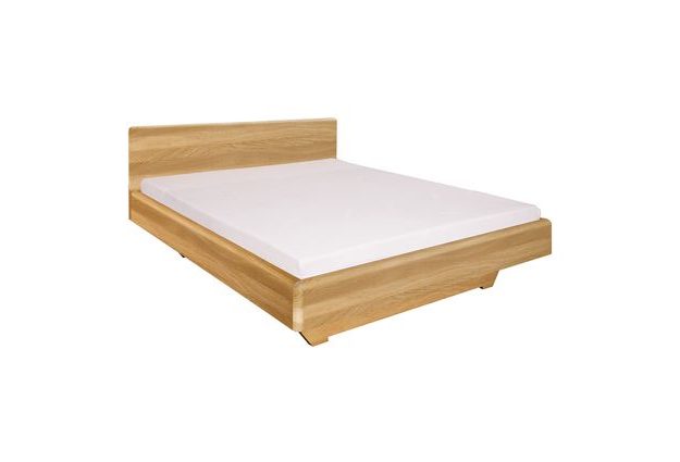 Dubová postel LK210 200 x 200 cm
