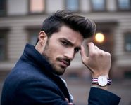 Nový model stylových pánských hodinek MEGIR Chronograph TLW11 - black/white/red