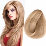 100% Východoevropské vlasy KERATIN, tmava blond 45,50,55 a 60cm