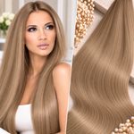 100% Středoevropské vlasy VIRGIN - tmavá blond 20 - 70cm