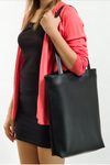 Elegantní Shopper bag MUSE - červená