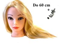 Cvičná hlava Síma k prodlužování vlasů, střihy, účesy + stojan ZDARMA! II. jakost