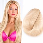 100% Východovropské vlasy KERATIN, přírodní blond 45,50,55 a 60cm