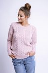 Luxusní hřejivý svetřík - Pink