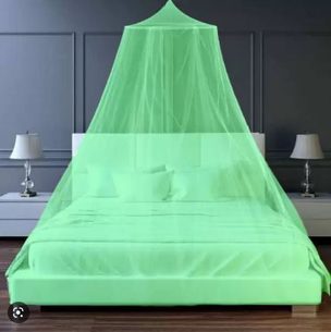 Nebesa nad postel - zelená