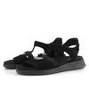 Ara dámské semišové sandály Osaka černé 12-34805-01