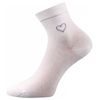 Dámské středně vysoké ponožky bílé
