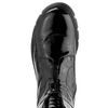 Ara dámska členková obuv so stredovým zipsom čierny lak Dover 12-23130-68