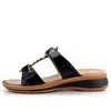 Ara dámské pantofle Hawaii lakované černé 12-29003-01