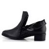 Ara dámska širšia členková obuv na podpätku Graz Black 12-31809-01