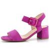 Ara dámské širší sandály na podpatku Brighton Pink 12-20507-16