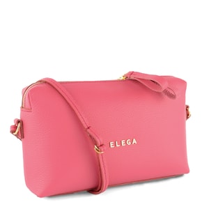 Elega crossbody malá fuchsiová 69287