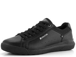 Rieker Revolution pánske čierne sneakers U1100-00