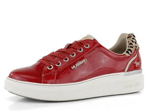 Mustang sneakers lakované červené 1351-302