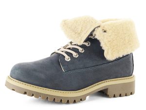 Klondike členkové topánky vyhrňovacie modré WH-025H04