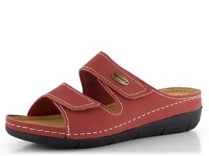 Tamaris fuzbetové pantofle Red 1-27510-41