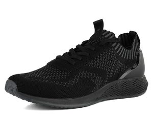 Tamaris čierne tenisky športovej módy Fashletics 1-23714-24