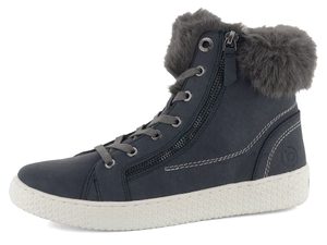 Bugatti zateplené členkové topánky sneakers tmavo modré 431-52533-5959