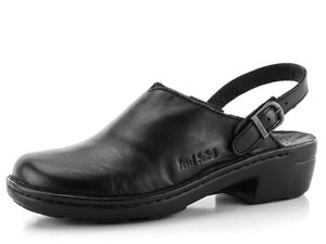 Josef Seibel černé pantofle nazouváky 9592023