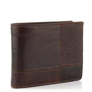 Lagen peňaženka kombinovaná hnedá 2108/T