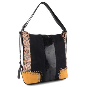 Remonte shopper kabelka kombinovaná leopard Q0492-02