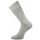 Lonka ponožky světle šedé/ionty stříbra