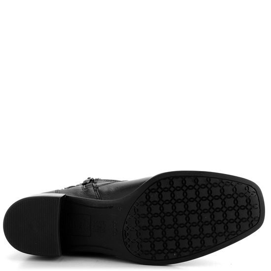 Ara dámska širšia členková obuv na podpätku Graz Black 12-31803-01