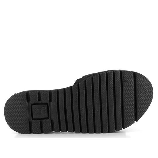Ara dámské pantofle Kent-Sport řasené černé 12-28121-01