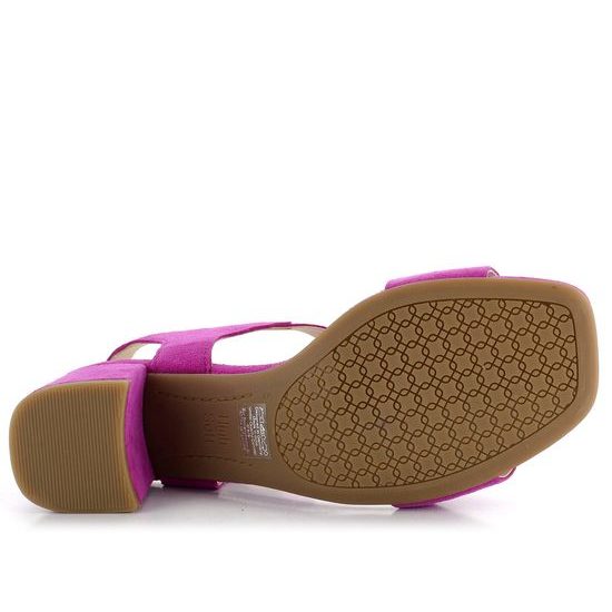 Ara dámské širší sandály na podpatku Brighton Pink 12-20507-16