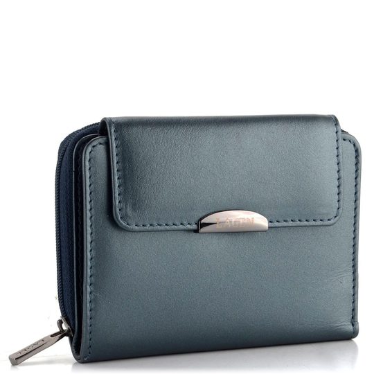 Dámska peňaženka menšia metalická Grey 50723