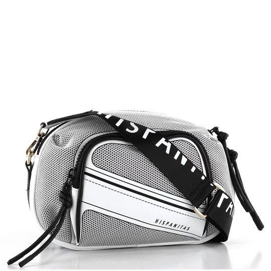 Hispanitas športová crossbody kabelka Black/White/Panna BV232507