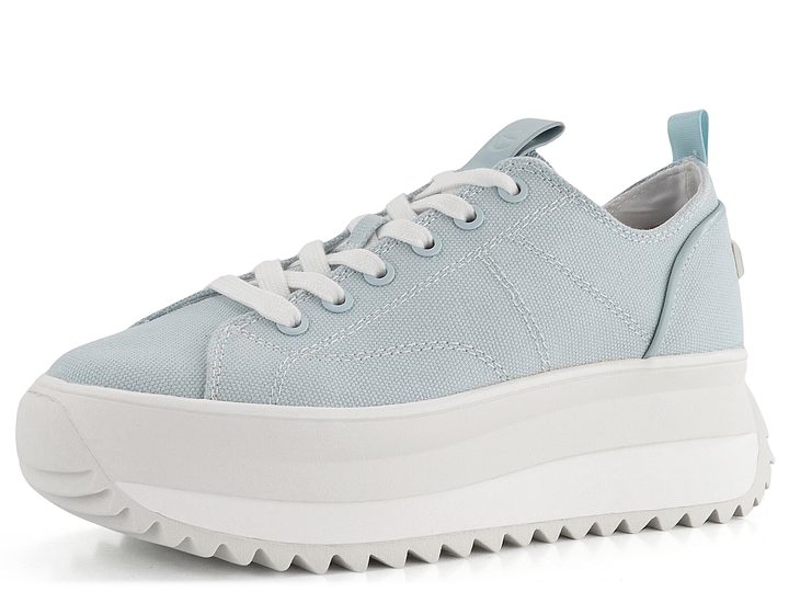 Tamaris tenisky na vysoké platformě Light Blue 1-23731-41