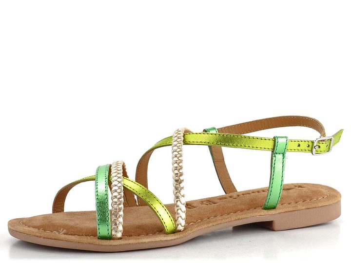 Tamaris páskové sandály Green Comb 1-28139-42