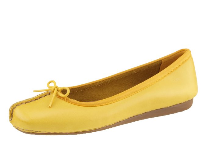 Clarks baleríny yellow