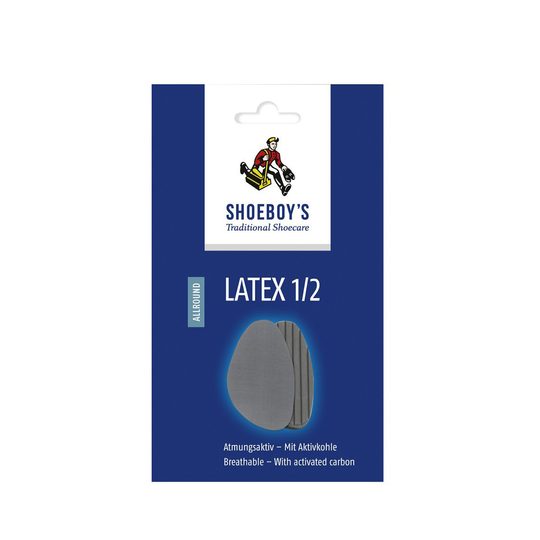 Shoeboy's komfortné polovložky s aktívnym uhlím Latex 1/2