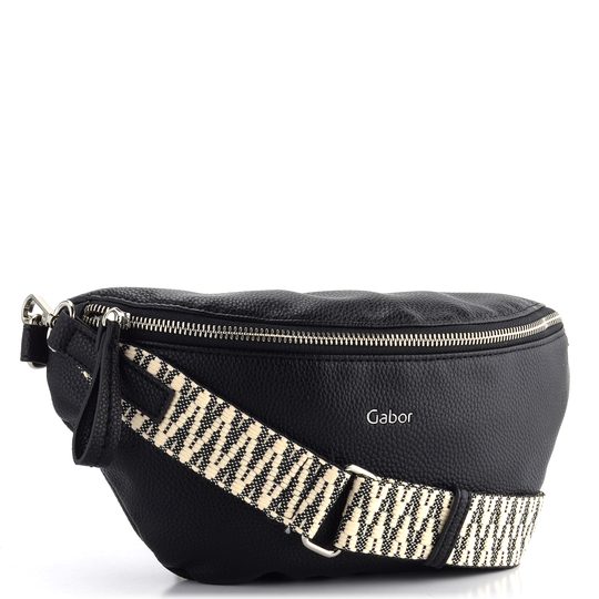 Gabor crossbody kabelka/ľadvinka Silena Black 010594