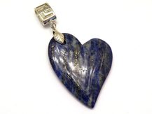 Přívěsek Lapis lazuli srdce