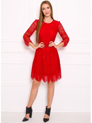 Exkluzivní šaty Queen of love červené -