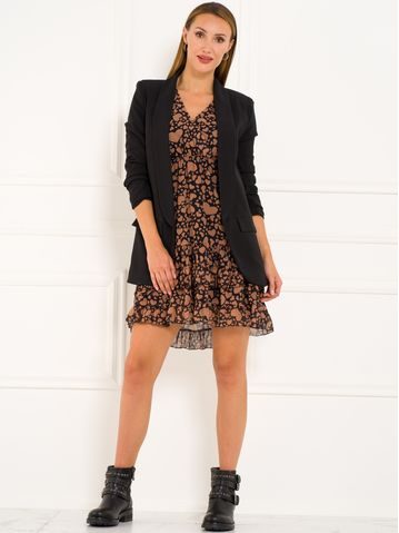 Vestido de mujer Due Linee - Negro -